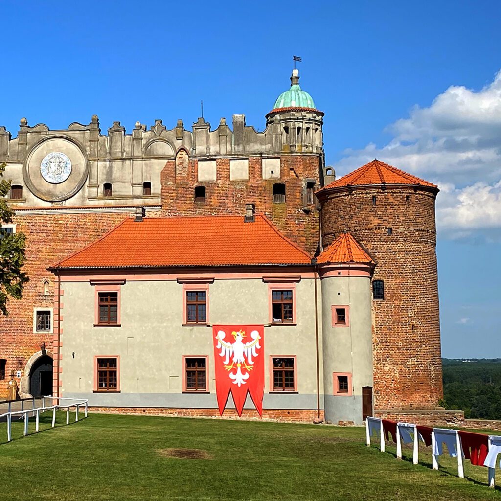 Zamek w Golubiu Dobrzyniu który przebydowała Anna Jagiellonka
